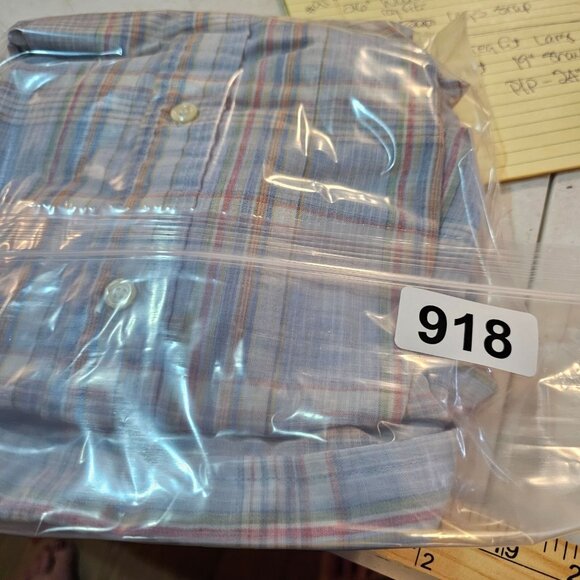 Levi's 1980's Single Pocket Western Men's Short Sleeve Shirt L Rockabilly Rodeo - Picture 9 of 9